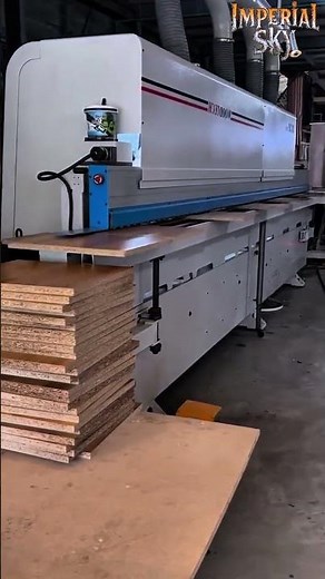 How Industrial Edge Banding Machines Seal Wood Panel Edges Automatically!