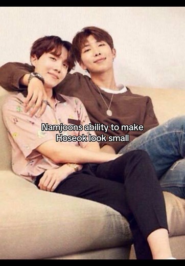 Namjoon's Height Comparison with J-Hope