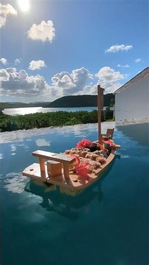 Why Eat at a Table When You Have This? 🍣☀️🇦🇬
