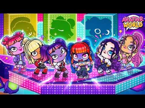 VIRAMOS GUERREIRAS DO K-POP no AVATAR WORLD #LuliRarity