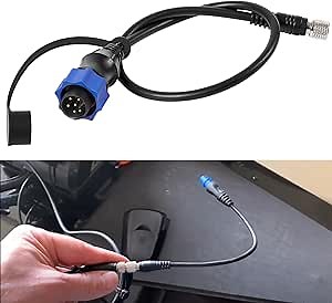 Amazon.com: MKR-US2-10 Universal Sonar 2 Adaptor Cable Fit for Lowrance Fish Finder Works on US2 Sonar Transducer on Minn Kota Trolling Motor Replaces for 1852060, MKR-US2-10, 29594 : Electronics