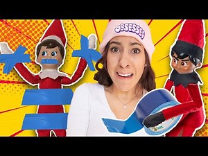 INSANE Prank War Between Good Elf Vs Bad Elf on the Shelf!!