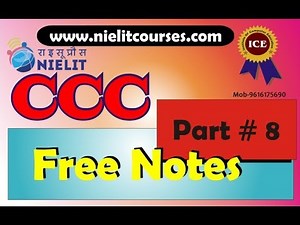 CCC free notes and important questions
