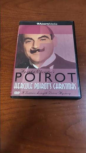 1 DVD poirot hercule poirot's christmas 2001-2026 25 years old