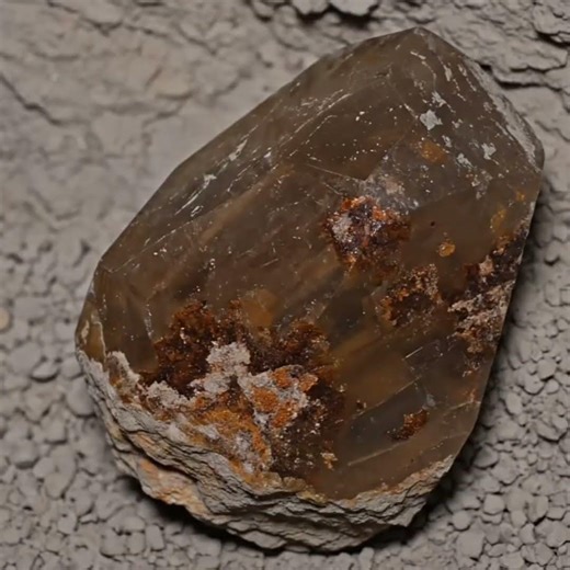 Rarest Chlorite Quartz with Red Phantom — Natural Formation #crystals #crystal #minerals #shorts