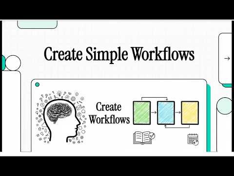 Create Simple Workflows