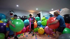 🎉 INSANE GIANT BALL PIT CHALLENGE! Filling My ENTIRE HOUSE With 10,000 BALLS! 😱