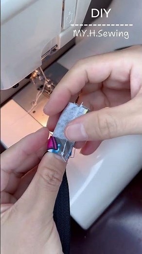 How to sew zipper tabs l DIY Sewing Tips & Tricks