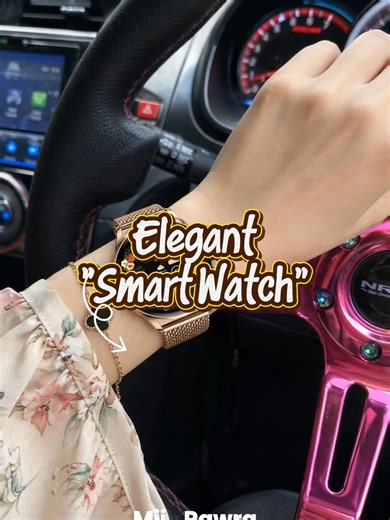 Weh siapa tengah cari jam cantik function complete, ni memang kena grab 😳🔥 Design dia elegant & clean look, pakai dengan apa outfit pun match 💅 Function semua ada — boleh call, check noti, track fitness terus dari jam 📲 Sesuai untuk wanita bekerjaya, student, mummy — semua lifestyle boleh pakai 💪 Strap besi dia durable & tahan lama, pakai harian pun maintain cantik ✨ Serius ni kalau buat hadiah untuk pasangan… confirm dia pakai hari2 😭🎁#jamtangancantik #jamfitness #smartwatch #smartwatchv