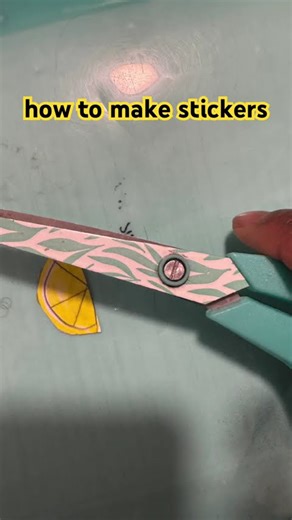 how to make stickers #art #craft #handmade #sticker #tutorial