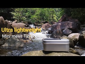 MESS TIN WONDER- Ultralight Cook Set for Backpacking & Camping.
