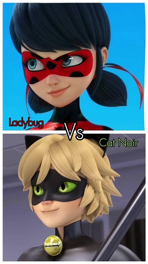 Ladybug Vs Cat Noir - Marinette and Chat Noir Miraculous Battle