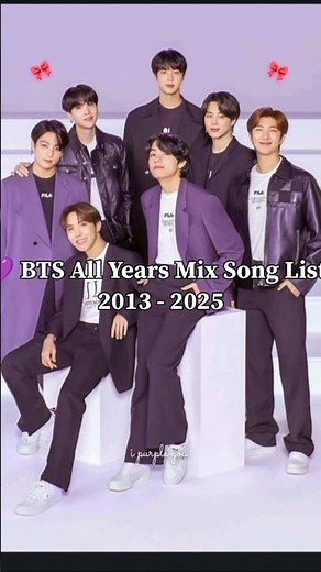 BTS All Years Mix 2013–2025| From No More Dream to Closer Than This| Best BTS Songs Collection#shots
