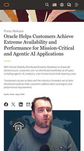 Oracle has launched the Globally Distributed Exadata Database, a service aimed at supporting small businesses in effectively managing their data across multiple regions. This database offers improved performance and availability, helping businesses to maintain application operations even during local disruptions. Key features include automatic data distribution and synchronization, which are essential for timely analytics and informed decision-making, ultimately enhancing customer satisfaction. 