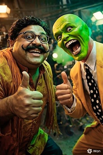 Jim Carrey Meets an Indian Fan on The Mask Set 1994 BTS 🤯