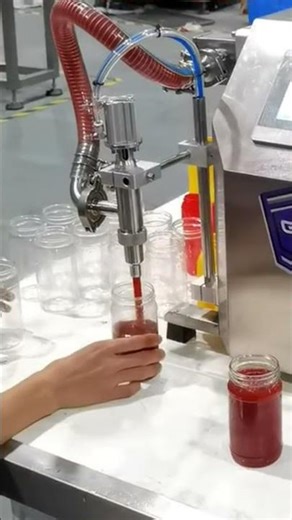 Tomato paste filling machine #LiquidFiller #ViscousLiquidFiller #PasteFiller #CreamFiller