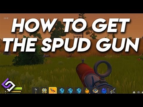 How to Get The Spud Gun - Scrap Mechanic Survival