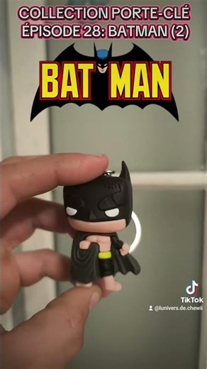 Collection Porte-clé Épisode 28: BATMAN (2)#dc#dccomics#dcuniverse#batman#collection#figurine
