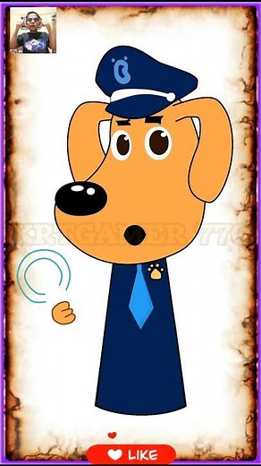New Sprunki OC - Sheriff Labrador Phase 4 #sprunki#sheriff #incredibox#sherifflabrador #animation#yt