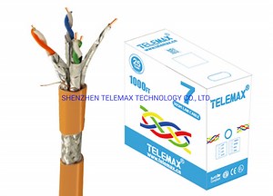 [Hot Item] SFTP/FTP/Sf/FTP Cat7 Solid Bare Copper 4p 23 AWG LAN Cable UL/ETL//CE/ RoHS/ISO Approved Network Cable PVC LSZH Jacket Structured Cabling System