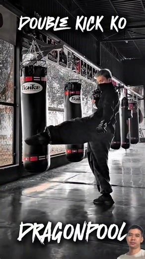 ⚡ Double Kick KO | Knockout Kick Tutorial | Martial Arts Shorts