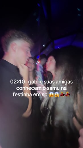 Festa em SP: Gabi e suas Amigas Conhecem Samu