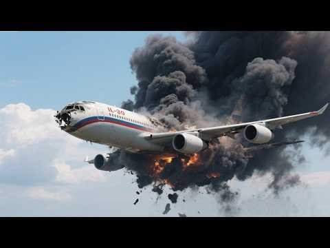 13 Minutes Ago! Russian President Dies, IL-96 Plane Explodes, Here's What Happened...