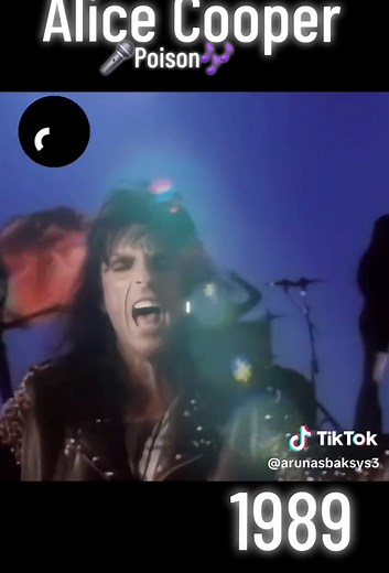 Alice Cooper - Poison Official Music Video 1989