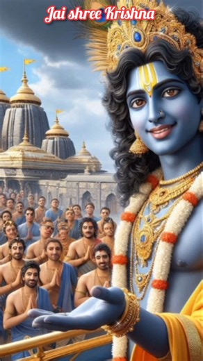 🌸निंदा उसकी होती हैं जो जिन्दा है 🙏 #krishna #shorts