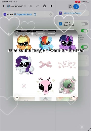 how to customize app icons