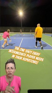 The one shot every intermediate pickleball player needs in their repertoire immediately!