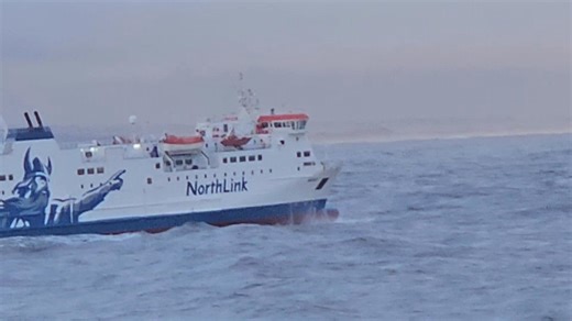 Northlink Ferry departing Aberdeen | Aberdeen Harbour Tours