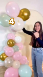 Did you know about this hack for building a balloon garland?! You’ll want to save this outrageously easy guide for next time! 🎈✨ ⭐️ 1. First, inflate and then tie balloons together (at the neck) in pairs of 2 (this will save you so much time compared to tying each balloon individually). ⭐️ 2. Take the pairs you just made in step one, and braid/twist 3 of these pairs together. Now you have a cluster of 6 total balloons (3 pairs of 2). ⭐️ 3. You will need a long skinny balloon, also called twisti