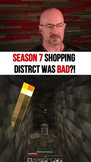 Season seven shopping district was bad!?