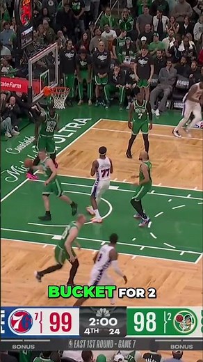 76ers DOMINATE Celtics! 😱 Embiid & Maxey EXPLODE for INSANE Win! 🔥🏀 #shorts