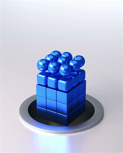 Mesmerizing Abstract Loop (3D Animation in Octane Render)