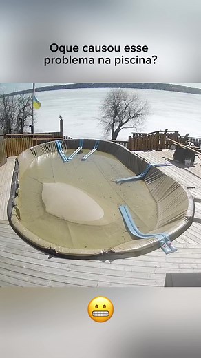 Impacto do Calor na Piscina Congelada