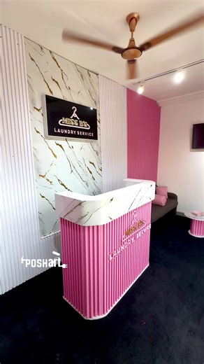 ✨ Posh Art brings Miss B’s Laundry Service to life with a stunning setup! ✨ This brand-new shop features: ✔️ Custom reception counter with signage ✔️ Elegant shop partition ✔️ 3D washing machine feature ✔️ Spacious shelving unit ✔️ Sofa & carpet installation Designed for style and functionality, this space is ready to serve! Need a custom setup for your business? Let’s create something amazing together! 💫 #poshartgm #thegambia @Miss B’S Laundry Service