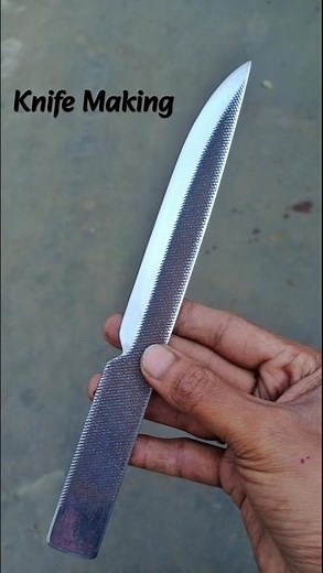 How to Forge a Knife for Beginners #knife #file #diy