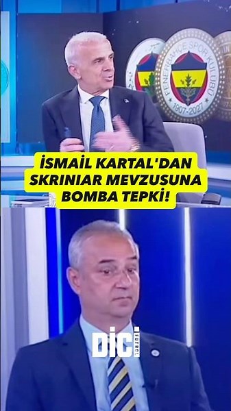 Ismail Kartal’s reactions caught attention while Oğuz Çetin talked about the call with Skriniar!