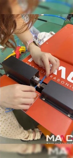 MAAG ultrasonic welding equipment — ultrasonic wire harness welding machine