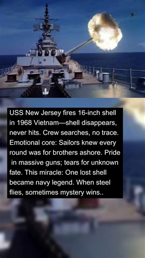 USS NEW JERSEY’S LOST ROUND 🌊 – The Shell That Ne