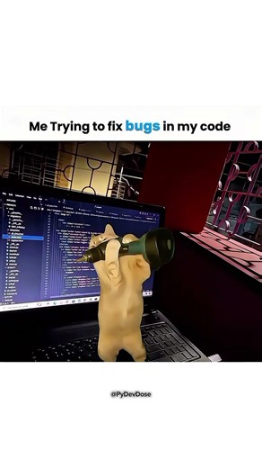 Python Developer Bug Fixed 😫 | #python #coding #shorts