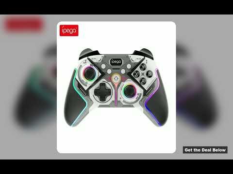 Ipega Bluetooth Wireless Gamepad HallLinear Joystick Pubg Mobile Game Controller for PS4 Switch Andr