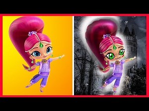 Shimmer And Shine Characters HORROR VERSION 😲😲😲