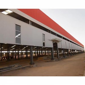 [Hot Item] Industrial Hall Steel Structure Prefab Metal Warehouse Building