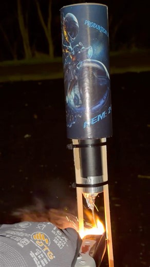 Whistle rocket fail😱💥 #fireworks #scream #fail