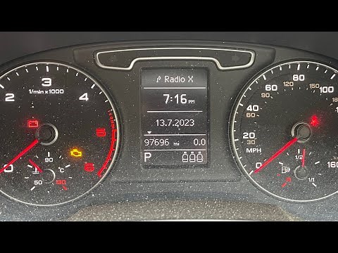 Audi Q3 Clock Settings how to set the clock in the dash and multimedia display on an Audi Q3