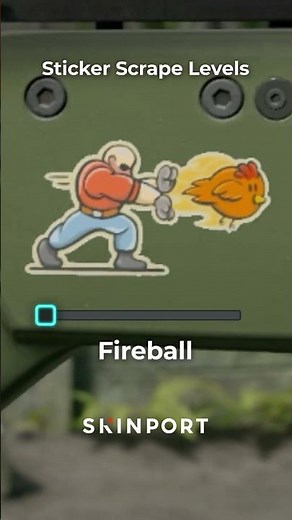 CS2 Sticker Scrape Levels