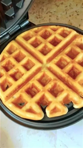 At HOME in the kitchen-! OSTER waffle maker!